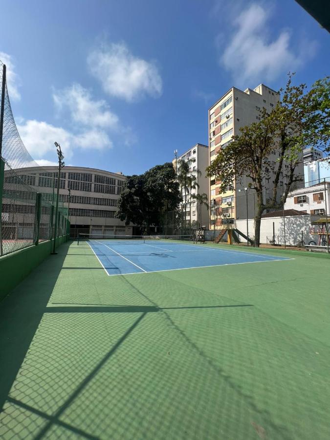 Ferienwohnung Lindo Apartamento Em Frente A Praia - Santos Exterior foto